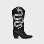 Cargue la imagen en el visor de la galería, BOTA ANACONDA NEGRO