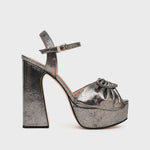 Cargue la imagen en el visor de la galería, ANTONIA PLATAFORMA NEGRO PLATINO