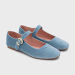 Cargue la imagen en el visor de la galería, AURELIA FLAT STARS CELESTE