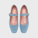 Cargue la imagen en el visor de la galería, AURELIA FLAT STARS CELESTE