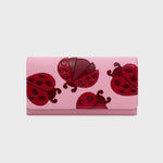 Cargue la imagen en el visor de la galería, BILLETERA LARGA LUCKY LADYBUG ROSA