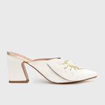 Cargue la imagen en el visor de la galería, BLAIR MULE PUMP BRIDE HUESO