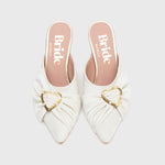 Cargue la imagen en el visor de la galería, BLAIR MULE PUMP BRIDE HUESO