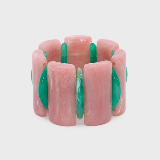 BRAZALETE OCTAVIA ROSA JADE
