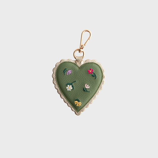 CHARM BLOSSOM HEART VERDE