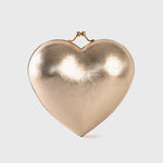 Cargue la imagen en el visor de la galería, CLUTCH CORAZÓN PLATINO ORO