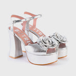 Cargue la imagen en el visor de la galería, FERNANDA PLATAFORMA PLATA