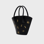 Cargue la imagen en el visor de la galería, FLAVIA TRAPEZE BAG NEGRO