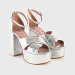 Cargue la imagen en el visor de la galería, FRANCISCA PLATAFORMA PLATA