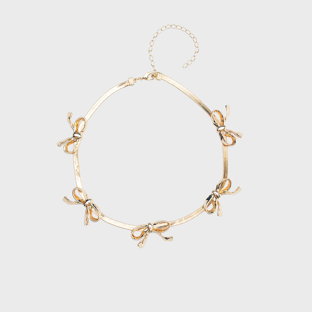 GARGANTILLA LAZOS PETRA ORO