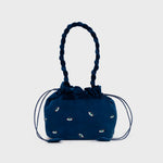 Cargue la imagen en el visor de la galería, LUCKY BUCKET BAG AZUL