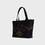 Cargue la imagen en el visor de la galería, LUCKY HEARTS TOTE BAG NEGRO