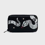 Cargue la imagen en el visor de la galería, MINI POUCH ANACONDA NEGRO