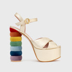 Cargue la imagen en el visor de la galería, RETRO GOLDEN SUNSHINE PLATAFORMA MULTICOLOR