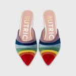 Cargue la imagen en el visor de la galería, RETRO SUNSHINE MULE MIDI MULTICOLOR