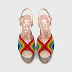 Cargue la imagen en el visor de la galería, RETRO SUNSHINE PLATAFORMA 14 CM MULTICOLOR