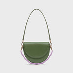 Cargue la imagen en el visor de la galería, ANIKA SADDLE BAG VERDE