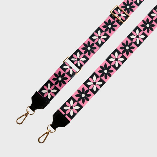 STRAP FLOWERS ROSA