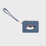Cargue la imagen en el visor de la galería, TARJETERO CC LUCKY EYE AZUL
