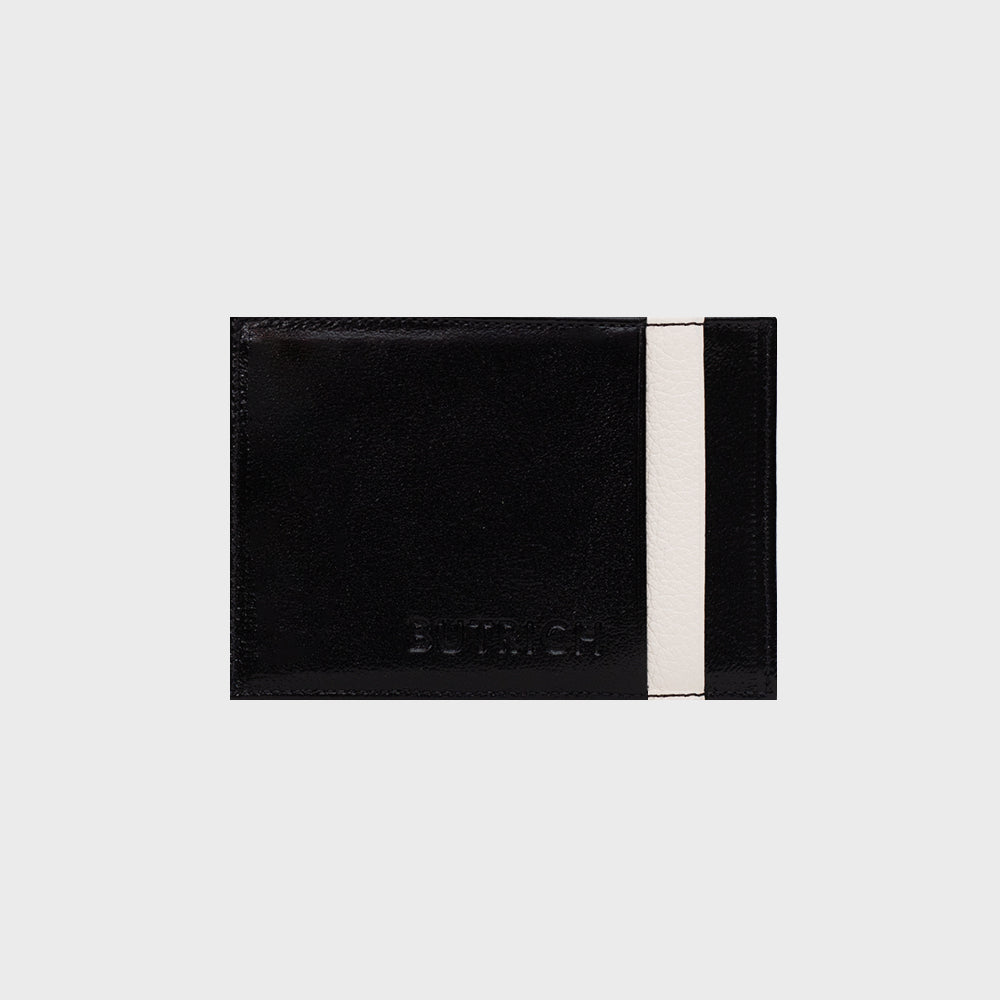 PORTAPASAPORTE LUCKY YIN YANG HUESO NEGRO