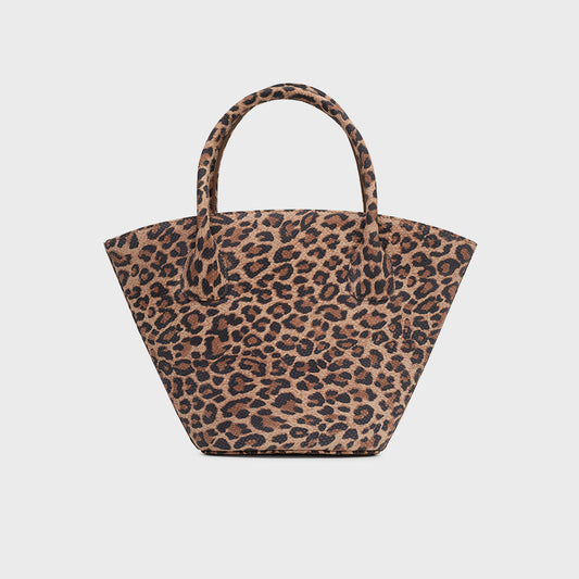 ESTELA TRAPEZE BAG LEOPARDO