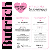 LIMPIADOR EN SECO PARA GAMUZA Y TERCIOPELO