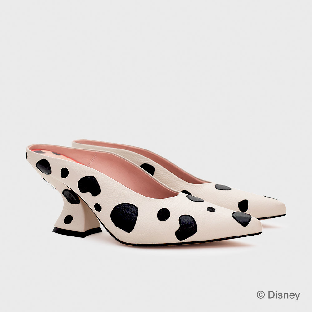 101 DALMATIANS MULE PUMP HUESO NEGRO