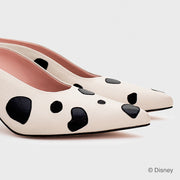 101 DALMATIANS MULE PUMP HUESO NEGRO