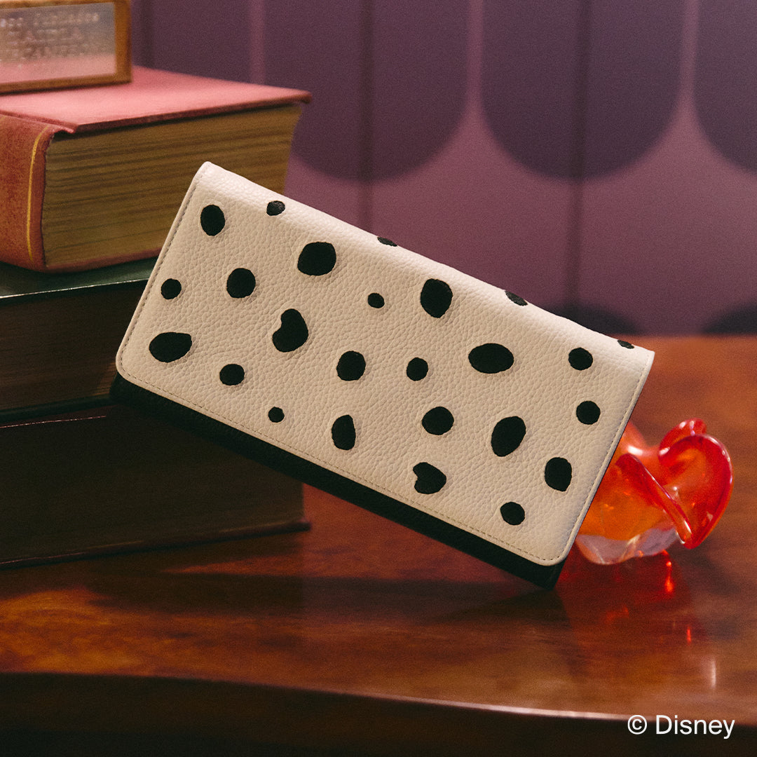 BILLETERA LARGA 101 DALMATIANS HUESO