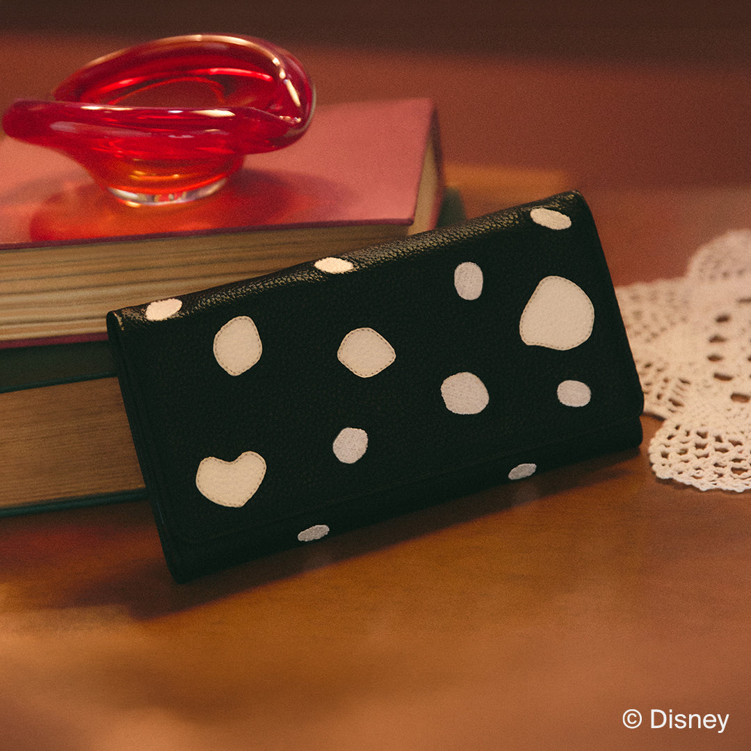 BILLETERA LARGA 101 DALMATIANS NEGRO