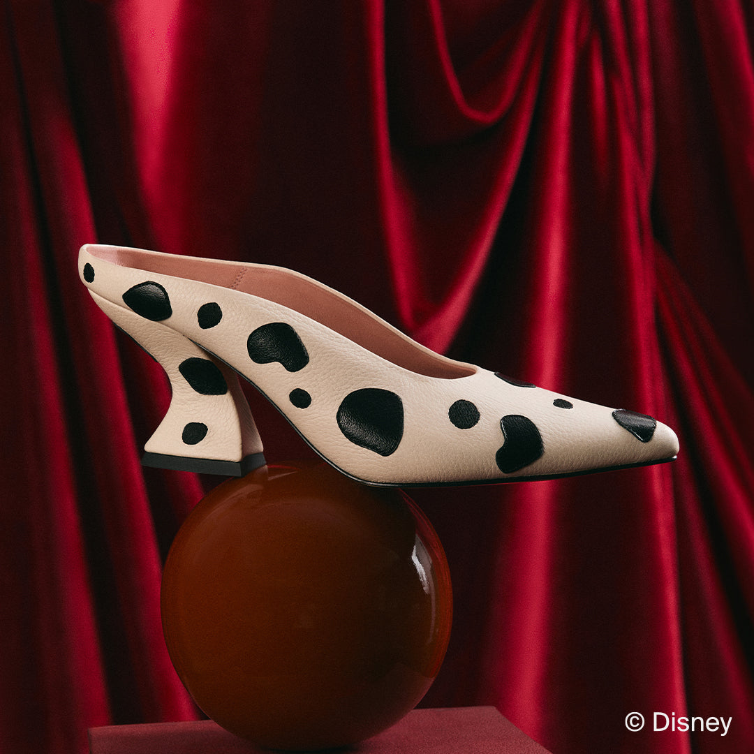101 DALMATIANS MULE PUMP HUESO NEGRO