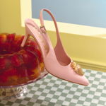 Cargue la imagen en el visor de la galería, STRAWBERRY PUMP SLINGBACK ROSA