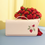 Cargue la imagen en el visor de la galería, STRAWBERRY SUNDAE RECTANGLE BAG HUESO