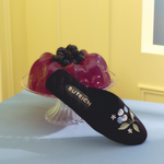 Cargue la imagen en el visor de la galería, SUNDAE BLUEBERRY SLIPPER NEGRO