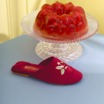 Cargue la imagen en el visor de la galería, SUNDAE STRAWBERRY SLIPPER CIRUELA
