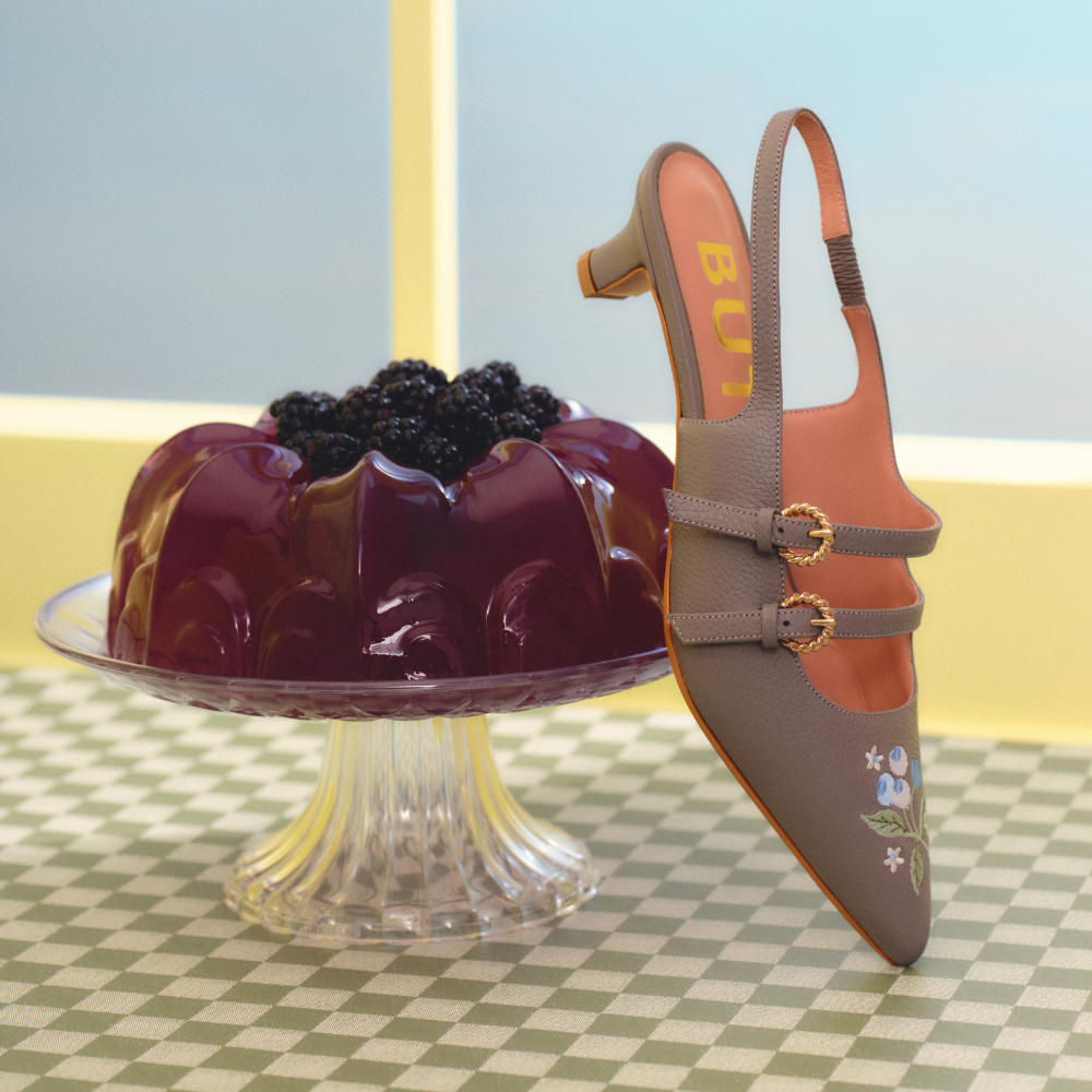 REESE BLUEBERRY MIDI MARRÓN