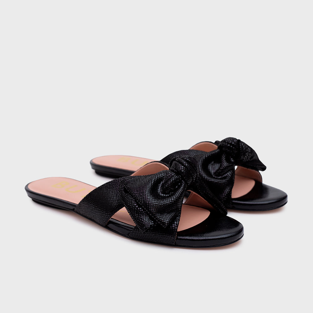 ADRIANA FLAT NEGRO