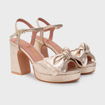 Cargue la imagen en el visor de la galería, ADRIANA PUMP PLATINO ORO
