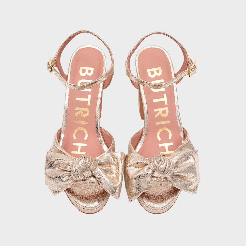 ADRIANA PUMP PLATINO ORO