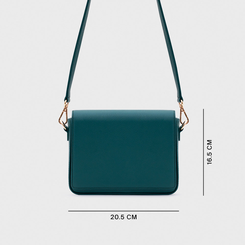 AMAPOLA MINI FLAP BAG JADE