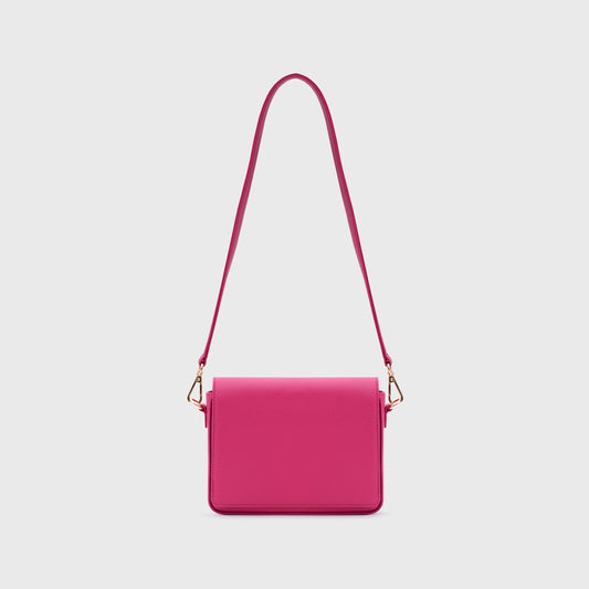 AMAPOLA MINI FLAP BAG FUCSIA
