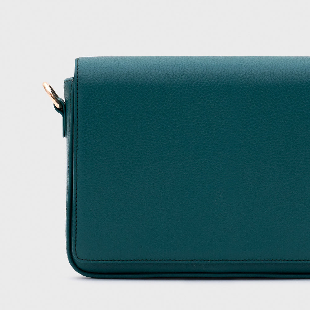 AMAPOLA MINI FLAP BAG JADE