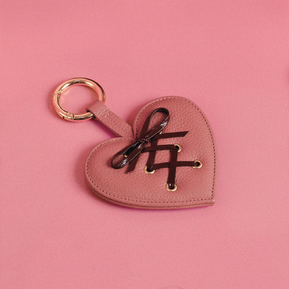 CHARM CORAZÓN AMARA ROSA