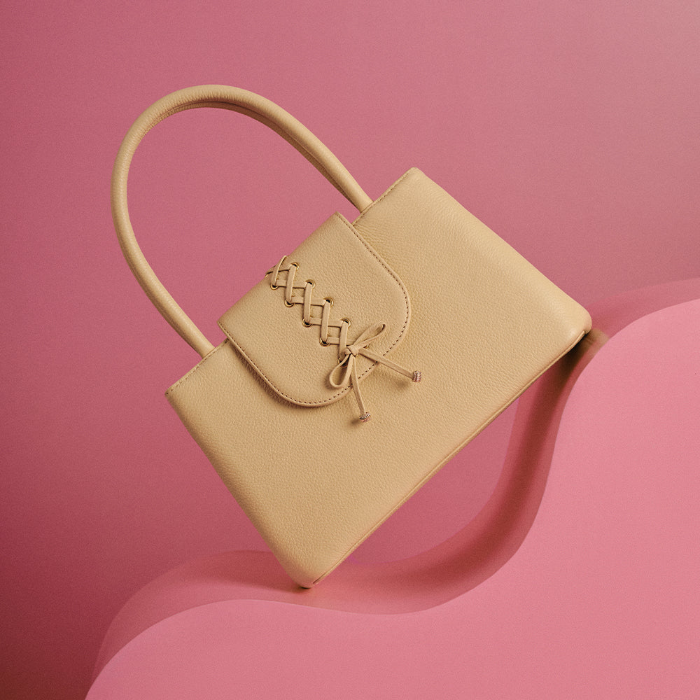 AMARA HANDLE BAG AMARILLO