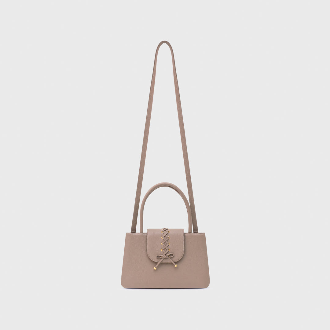 AMARA HANDLE BAG MARRÓN
