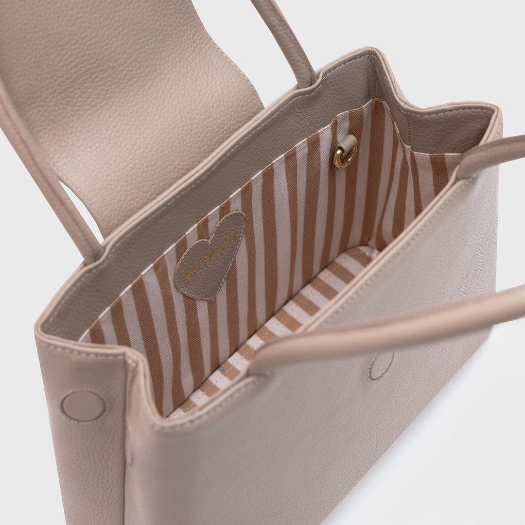 AMARA HANDLE BAG MARRÓN