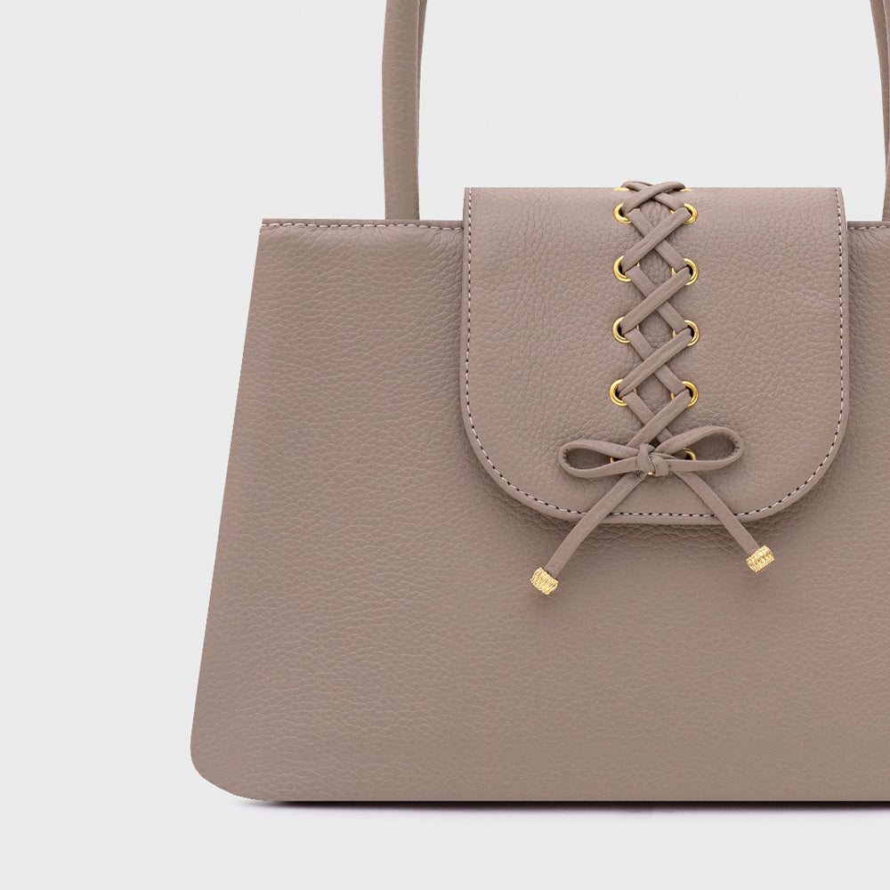 AMARA HANDLE BAG MARRÓN