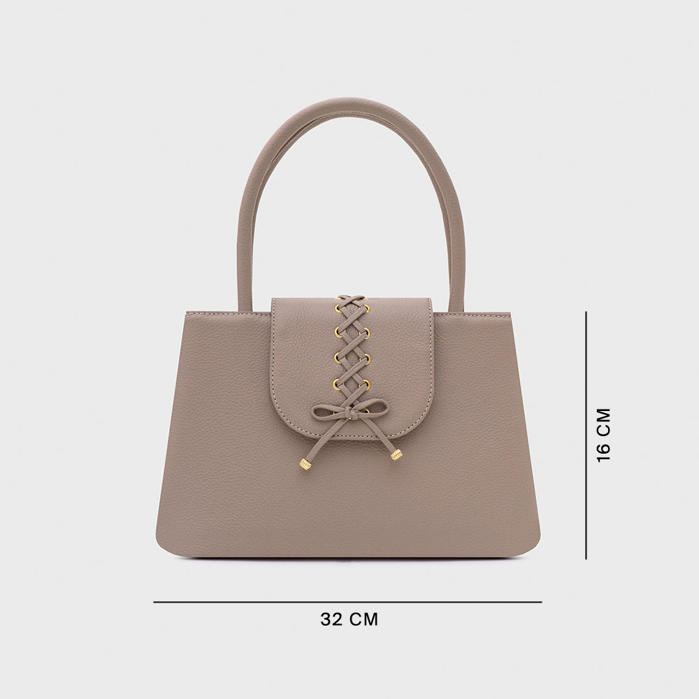 AMARA HANDLE BAG MARRÓN