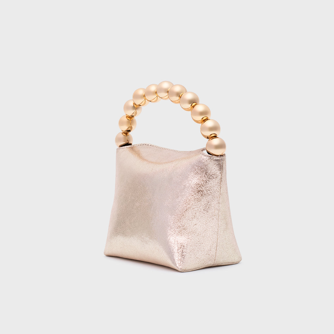 AMARIS MINI HANDBAG PLATINO ORO