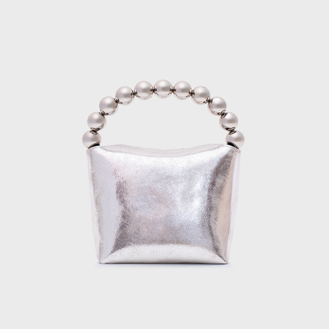 AMARIS MINI HANDBAG PLATA